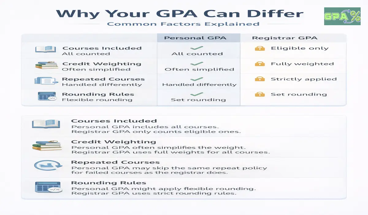 Why your GPA can differ