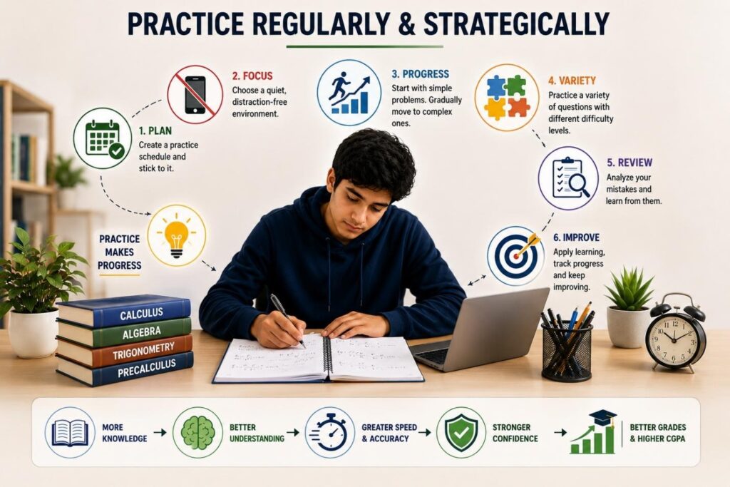 Practice Regularly & Strategically
